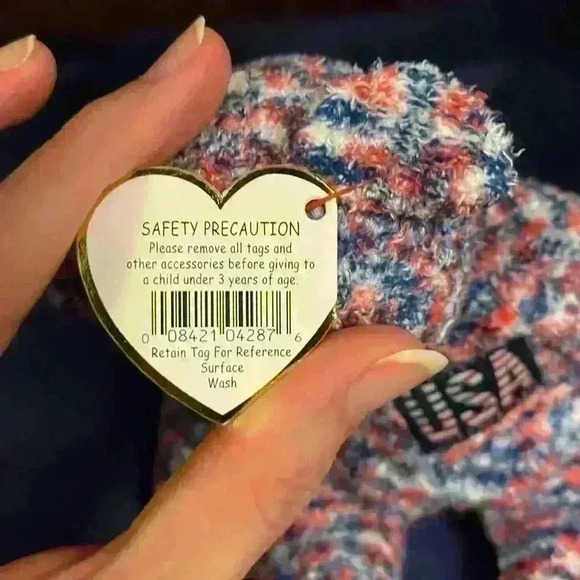 2000 USA Bear Ty Beanie Baby. - Picture 3 of 5